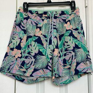 Men's Chubbies Swim Trunks Colorful Leafs